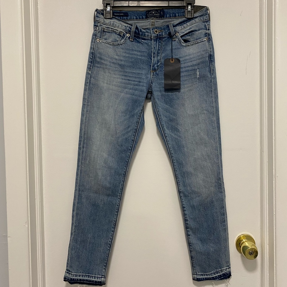Lucky Brand Brook Capri Jeans